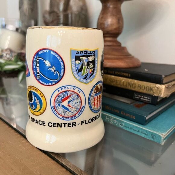Vintage Apollo Missions Kennedy Space Center Stein. - Picture 3 of 8